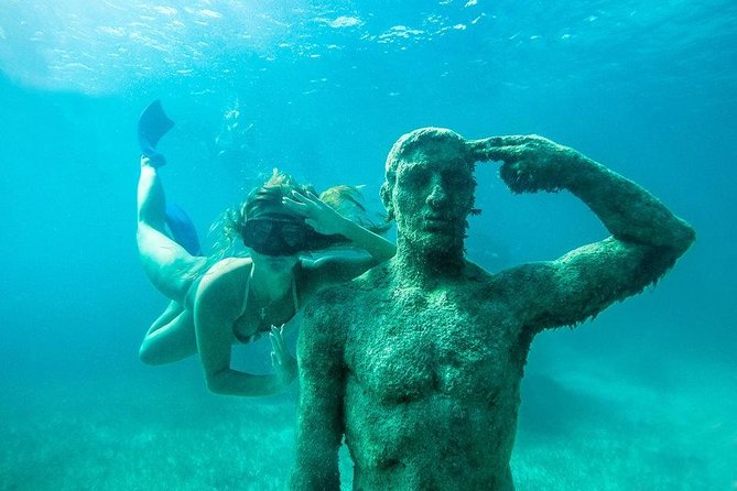 Jungle Tour & Snorkel at Punta Nizuc Reef , Underwater museum - Photos, drone footage, and tipping pressure