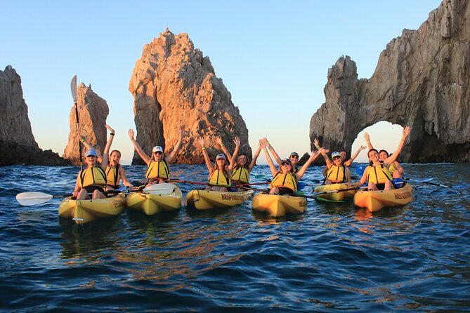Kayak Expedition to the Arch of Cabo San Lucas, Lovers Beach & Snorkel - Pelican Rock is the main payoff
