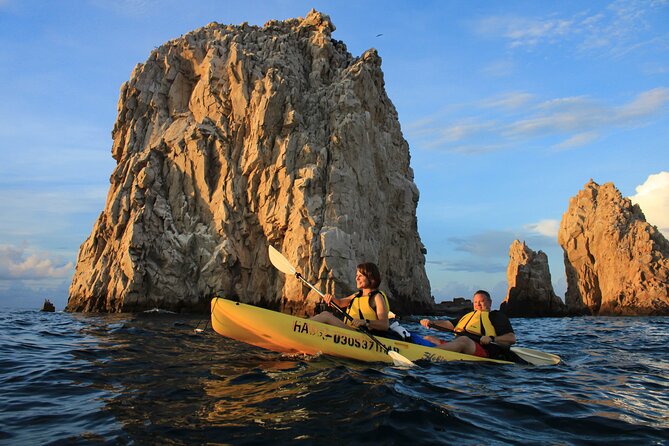 Kayak Expedition to the Arch of Cabo San Lucas, Lovers Beach & Snorkel - Neptune’s Finger and the route back