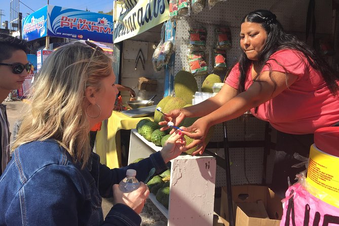 La Bufadora Tour in Baja California - Choosing food beside the Pacific