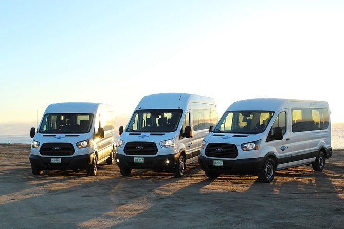 Los Cabos Airport One Way Shuttle Only Arrival - The Tourist Corridor between the two Cabos