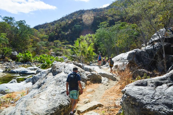 Los Cabos: Hiking at the Fox Canyon with Waterfall - What the guides add to the day