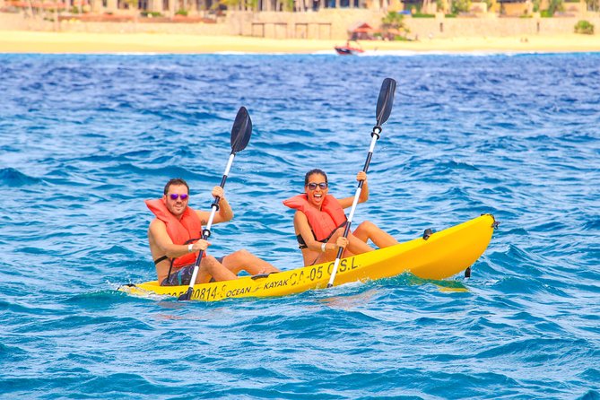 Los Cabos Power snorkel Adventure, Kayaking and Stand-Up Paddle - Chileno Bay is the main event