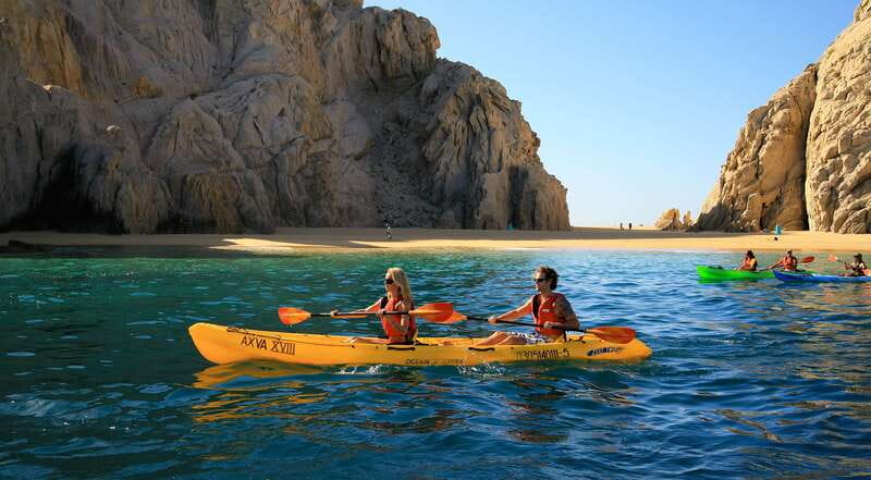 Los Cabos: The Arch and Lover's Beach Kayaking + Snorkeling - A short lesson, then onto the water