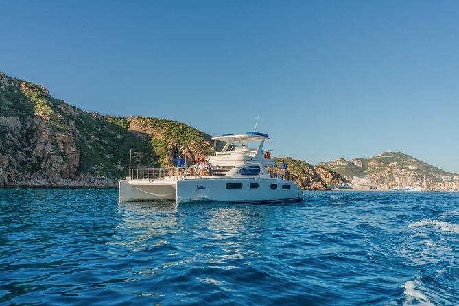 Luxury Catamaran Whale Watching Cabo San Lucas - The Arch of Cabo San Lucas and its sea lions