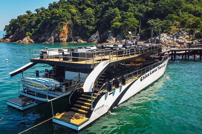 Mega Catamarans ALL INCLUSIVE Remote Paradise Beach Adventure - Playa Chica Locca: A Beach Club in a Remote Setting