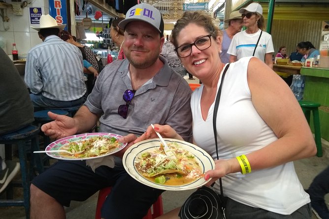Mercado walking food tour - Tostadas at a three-decade family diner