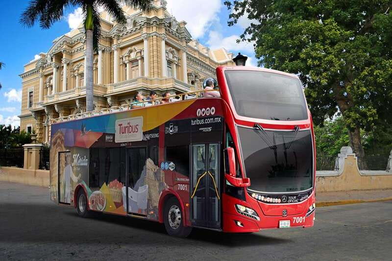 Mérida: Panoramic Sightseeing Tour Bus Ticket with 2 Routes - Key points to know before you board