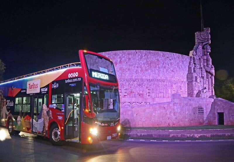 Mérida: Panoramic Sightseeing Tour Bus Ticket with 2 Routes - Starting at Mérida Cathedral and Calle 60