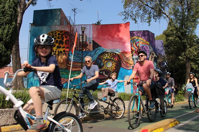 Mexico City; ART NACO : Murals & Street Art Bike Tour - Safety, pace, and what the ride feels like
