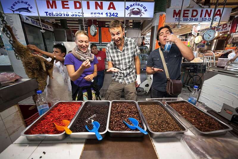 Mexico City: Authentic Downtown Food Tour - San Juan Market: the tour’s boldest stop