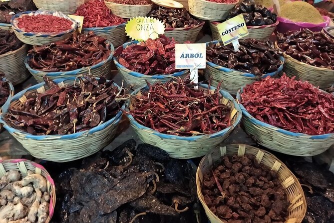 Mexico City: Hidden Markets, Street Food & Salsa-Making Tour - Mercado Jamaica: flowers, produce, and prepared food