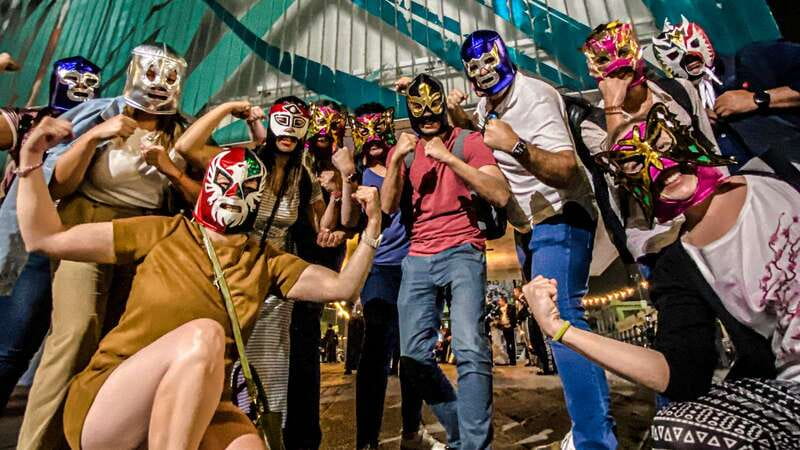 Mexico City: Lucha Libre Show, Walking Tour & Tequila - Starting at Hostal Amigo with tequila and mezcal