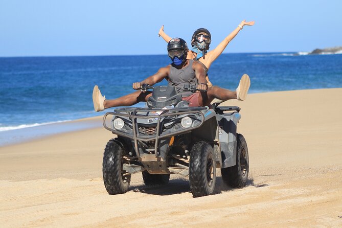 Migriño Beach & Dunes off-road Tour ATV - Getting comfortable on a single or double ATV