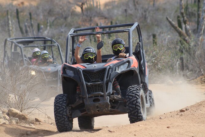 Migriño & Desert off-road Tour UTV Adventure - From your Cabo hotel to G-Force Adventures Park