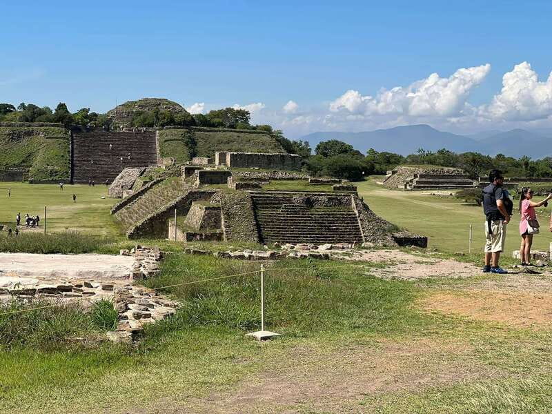 Oaxaca de Juarez: Monte Alban Half-Day Tour - Walking into the vast ceremonial complex