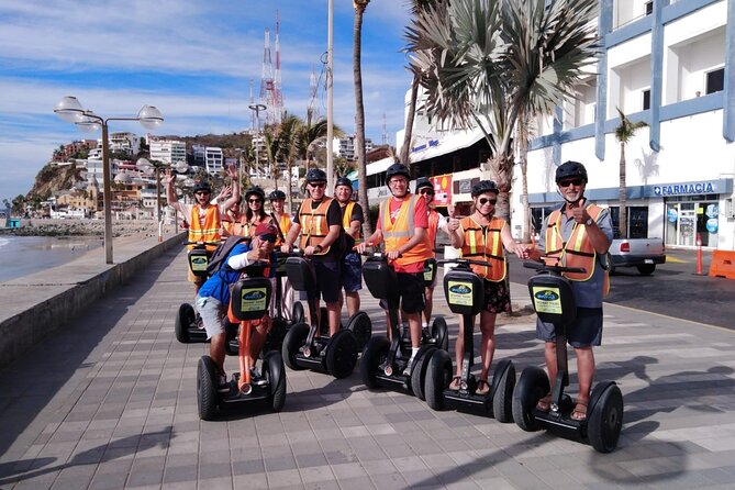 Old Town Mazatlan Segway Tour - The El Clavadista cliff-jumper stop