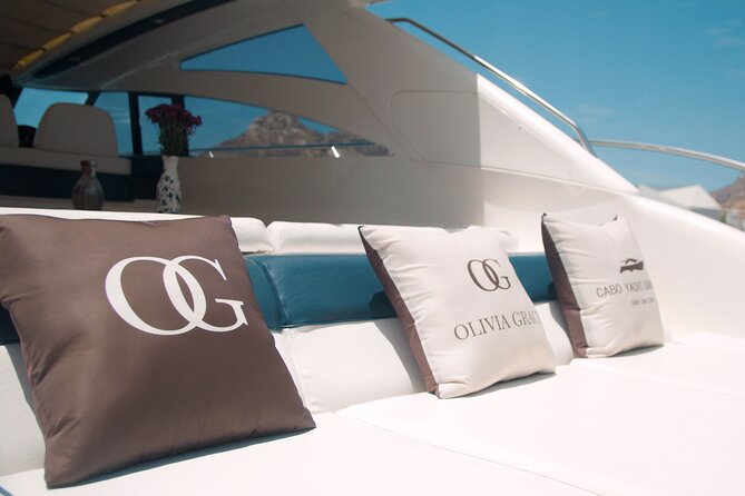 Olivia Grace 60 ft British Princess Yacht Rental - Cabo’s arch and the open water