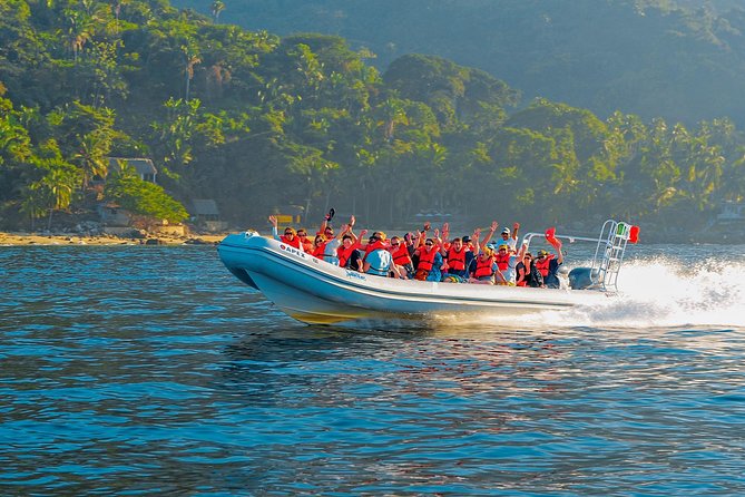 Outdoor Ziplining, Waterfalls & Speed boat in Puerto Vallarta - Waterfalls, rappels, bridges, and slides