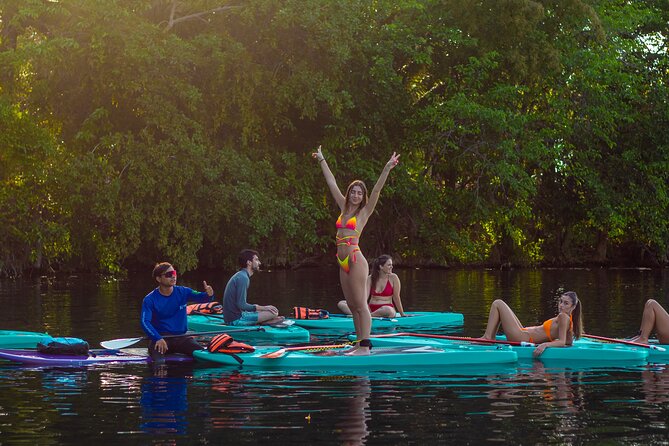 Paddleboarding and/or kayaking tour at sunrise in the lagoon of Bacalar - Finding the Meeting Point Before Sunrise