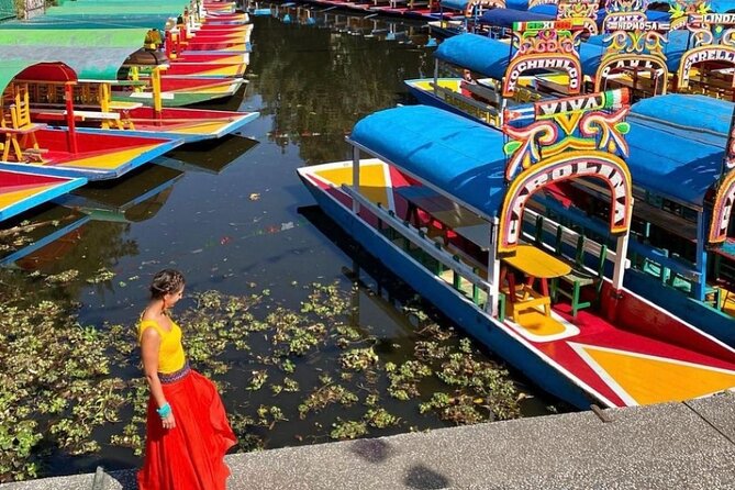 Pako ToursMX Trajinera Fiesta Float- Xochimilco Mexico City - Stories of the axolotl and the Island of Dead Dolls