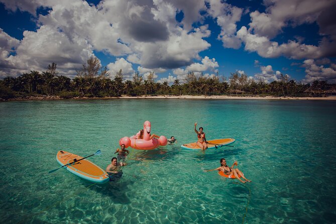 Private 40' Bali Catamaran – Drinks & Food Included - Leaving From Puerto Aventuras for a Four-Hour Cruise