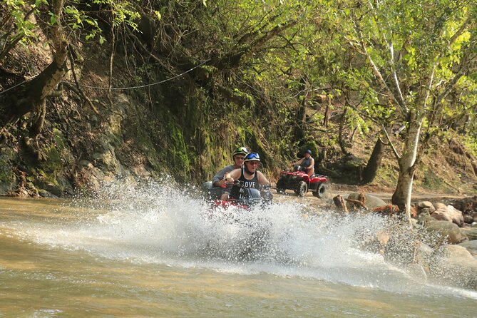 Private ATV tour with waterfall and Tequila tasting - Riding from Paso Ancho into the Sierra Madre