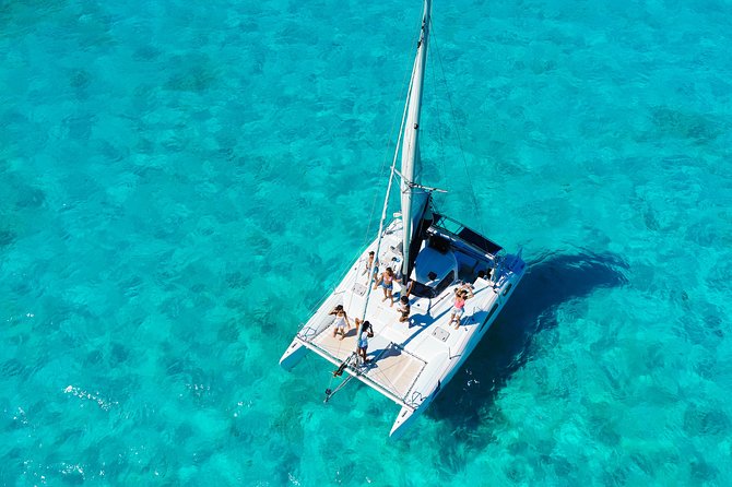 Private Catamaran from Cancun to Isla Mujeres for up to 13 People - Open bar, food, and what you pay