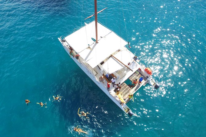 Private Catamaran Snorkeling Cruise in Los Cabos - Food, snacks, and the open bar