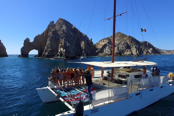Private Catamaran Snorkeling Cruise in Los Cabos - Santa Maria Bay: the main swimming and snorkeling stop