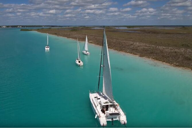 Private Catamaran Tour - The three cenotes that feed Bacalar