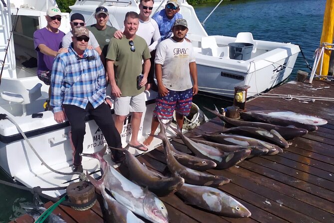 Private fishing charter Bertram 31ft 6 pax max if you don't fish you don't pay - What you might catch around Isla Mujeres