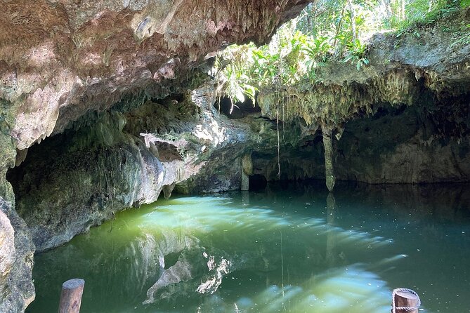 Private Jeep to Jade Cavern, Punta Sur & ATV Tour: All-Inclusive - El Cedral and the island’s cultural side
