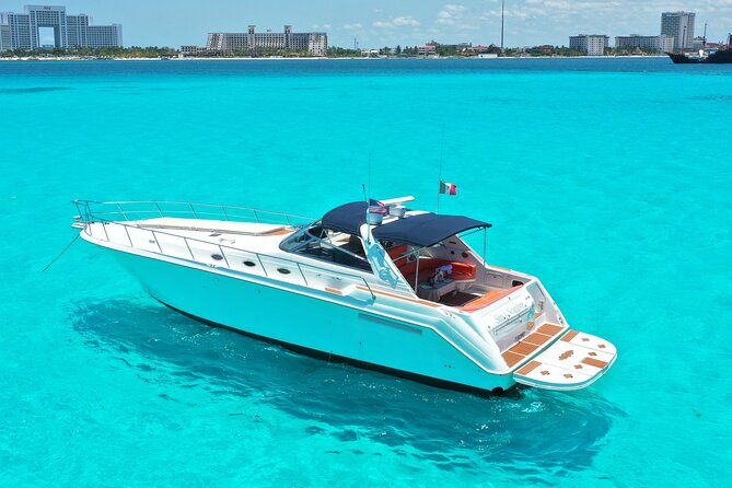 Private Luxury Yacht 55FT Rental in Cancun - What the $426.25 starting price really buys