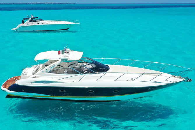 Private Premium Yacht 46FT Rental in Cancún - Choosing One, Two, Four, Six, or Eight Hours
