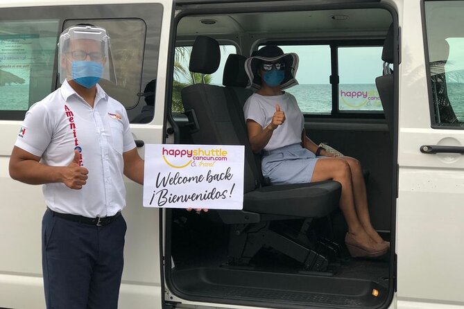Private Roundtrip Transportation from Cancun Airport to Ferry Isla Mujeres - The 40-minute ride to the Isla Mujeres ferry