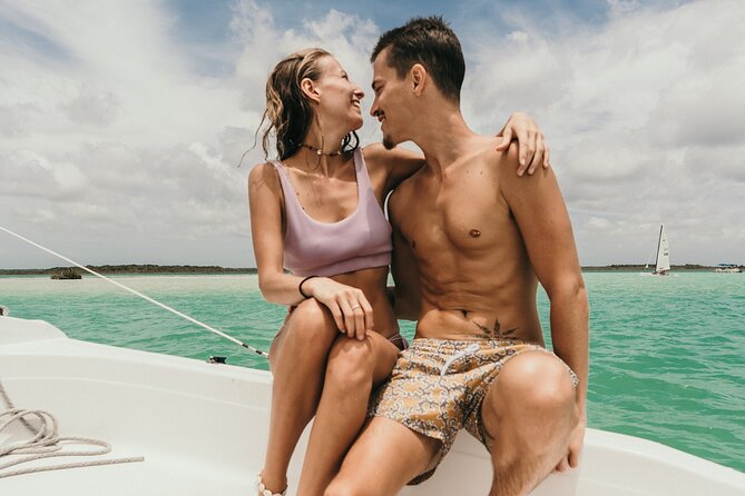 Private sailing tour of Bacalar Lagoon - Setting out from Casa Sirena dock