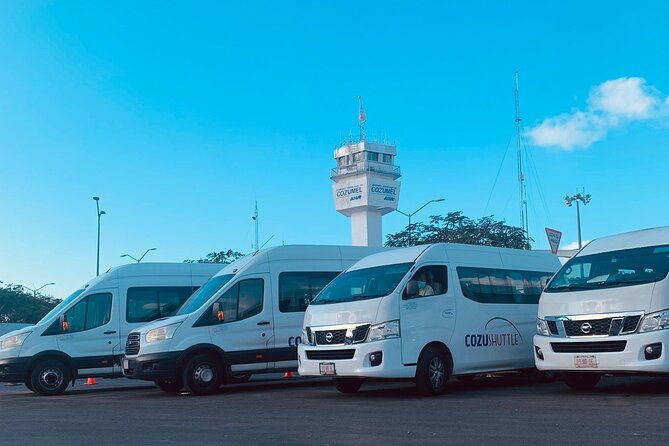 Private Shuttle from Inside Cozumel Airport to hotels in Cozumel - Key points at a glance