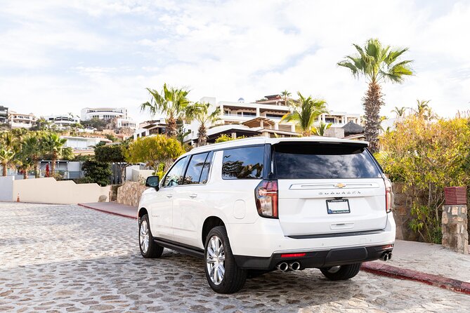 Private SUV Round-Trip from Airport to Cabo San Lucas Pacific - From SJD Airport to the Pacific Side