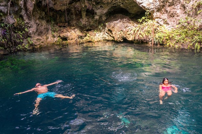 Private Tour with 3 Cenotes + 5 Zip-lines + Mayan Lunch - Private pickup from Cancun, Playa del Carmen, or Tulum
