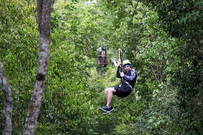 Private Tour with 3 Cenotes + 5 Zip-lines + Mayan Lunch - What private really means here
