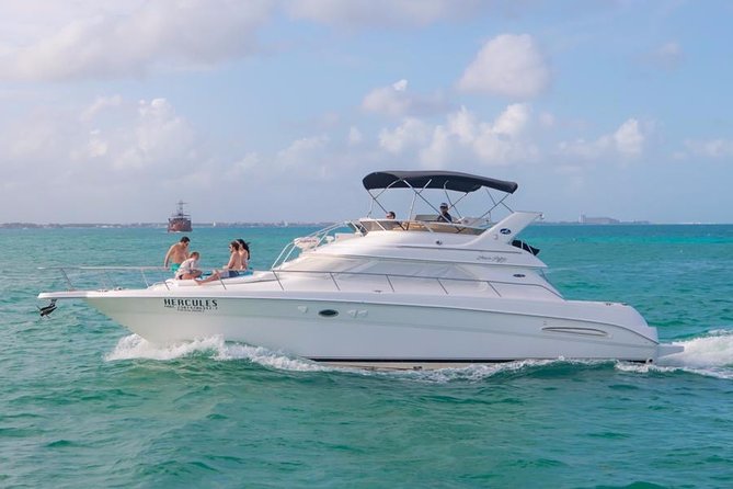 Private Yacht - 46 ft SeaRay Cancun Bay Snorkel 23P4 - Who should book this charter?