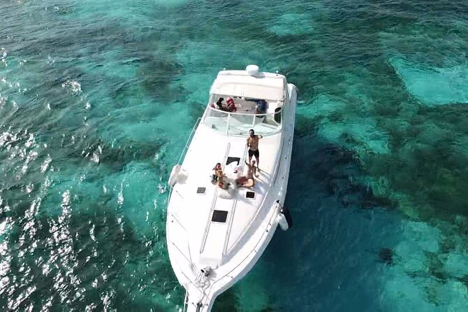 Private Yacht 46ft Sea Ray Snorkel up to 15 pax 23P2 - Cruising Cancun’s Caribbean-blue water