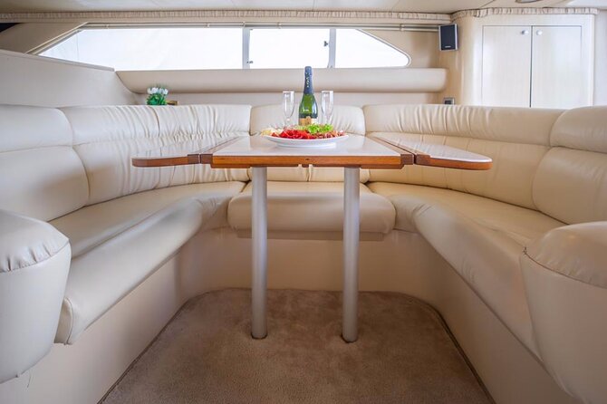 Private Yacht Rental Sea Ray 46ft Cancun 23P3 - Music, food, and celebrations on board