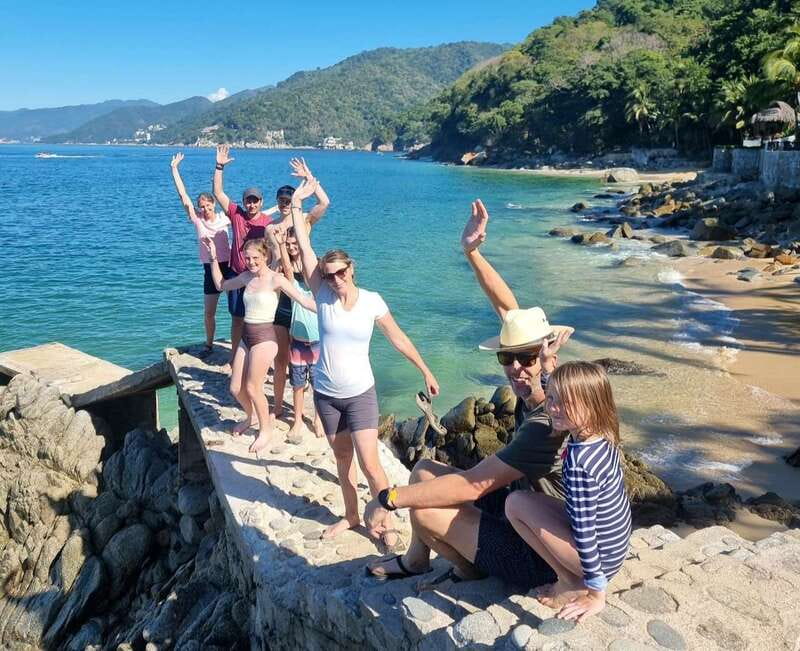 Puerto Vallarta: Full Day Hike to 6 Hidden Beaches & Snorkel - The water taxi gives you a different view