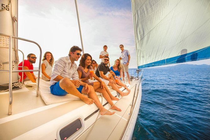 Puerto Vallarta, Luxury Sunset Sailing - Marina Vallarta and the city lights