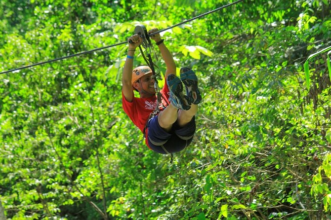Puerto Vallarta's Best Canopy Zipline + Jorullo Bridge walk! - The hiking between lines is the real workout