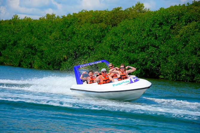 Reef Snorkeling & Jungle Speedboat Adventure with Mayan Ceremony - Food, lockers, and the add-on costs