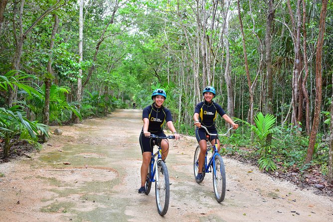 Rio Secreto Plus: Classic Tour, Bycicle, Rappel & Ziplines - A Cave Experience Without Your Phone