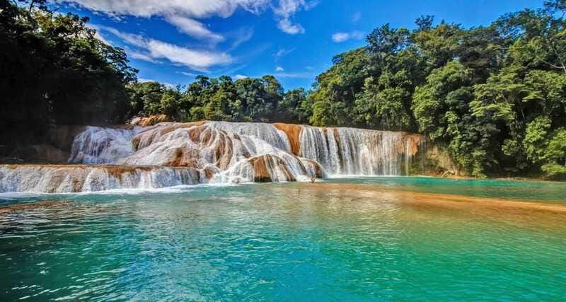 San Cristóbal: Agua Azul, Misol Ha & Palenque Experience - Palenque in the heat of the day